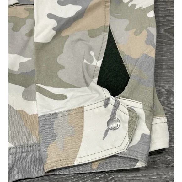 NWT Zadig & Voltaire Women's Kavy Camou Jacket camouflage Military Jacket Size L - Picture 13 of 16